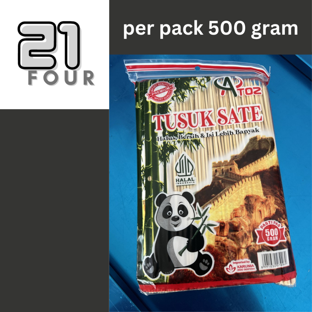 TUSUK SATE MERK ATOZ TUSUK SATE 500GR