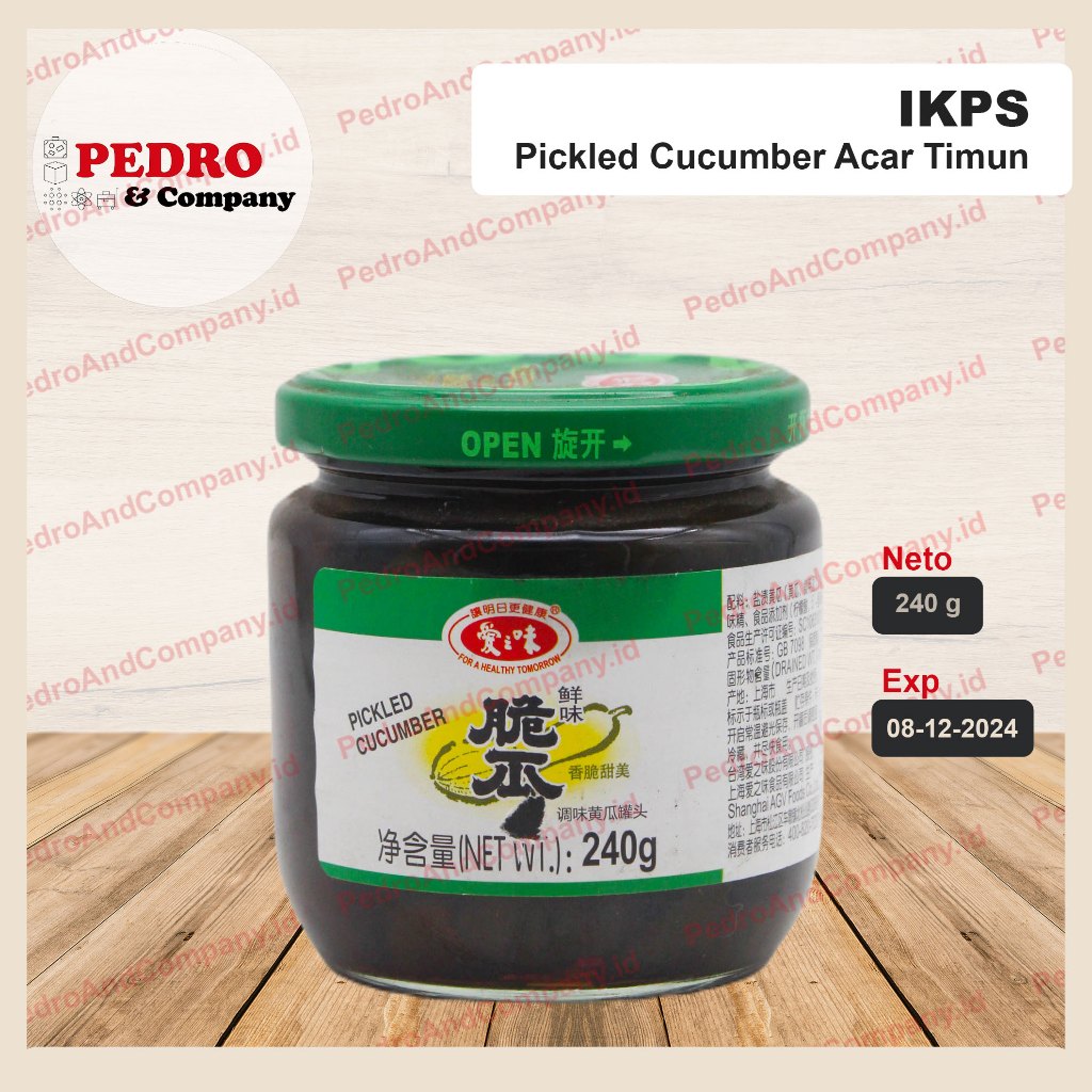 

IKPS acar timun pickled cucumber 240 gram appetizer