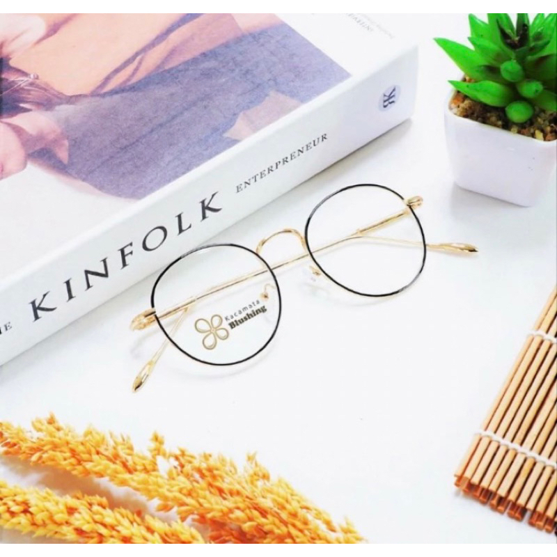 KACAMATA BLUSHING Arden Black Gold