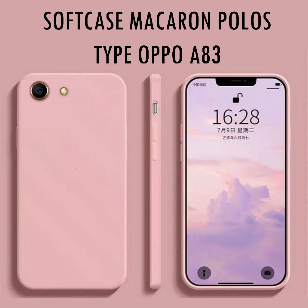 Softcase Macaron OPPO A83 | Case Macaron | Case OPPO | Case Handphone | Casing Handphone | Pelindung