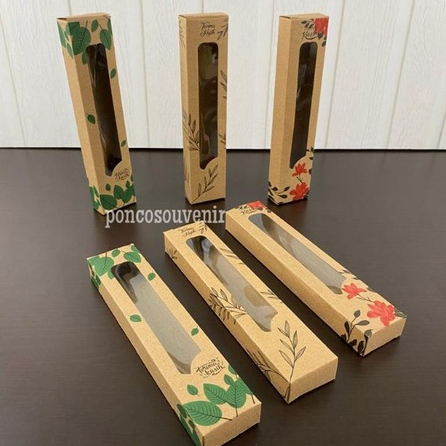 50 Pcs Box Rustic Kemasan Sendok