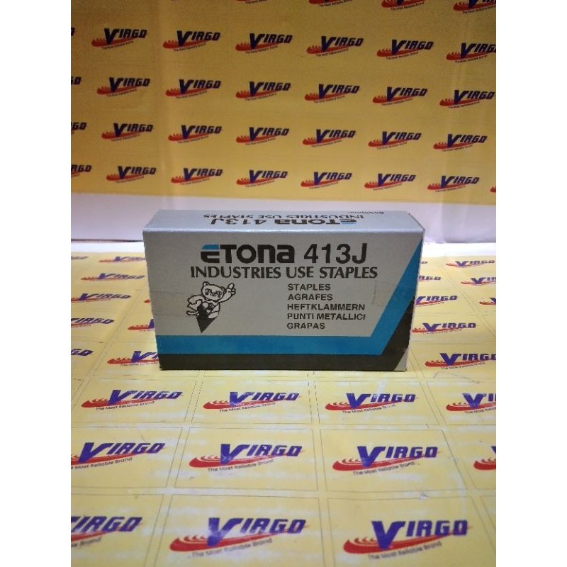 

ETONA PAKU TEMBAK STAPLES REFILL NAILER GUN PAKU U