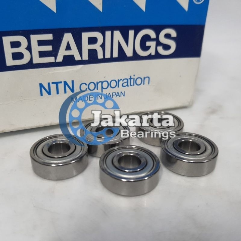 BEARING 607 ZZ / 607ZZ TUTUP BESI NTN JAPAN ORIGINAL 7X19X6