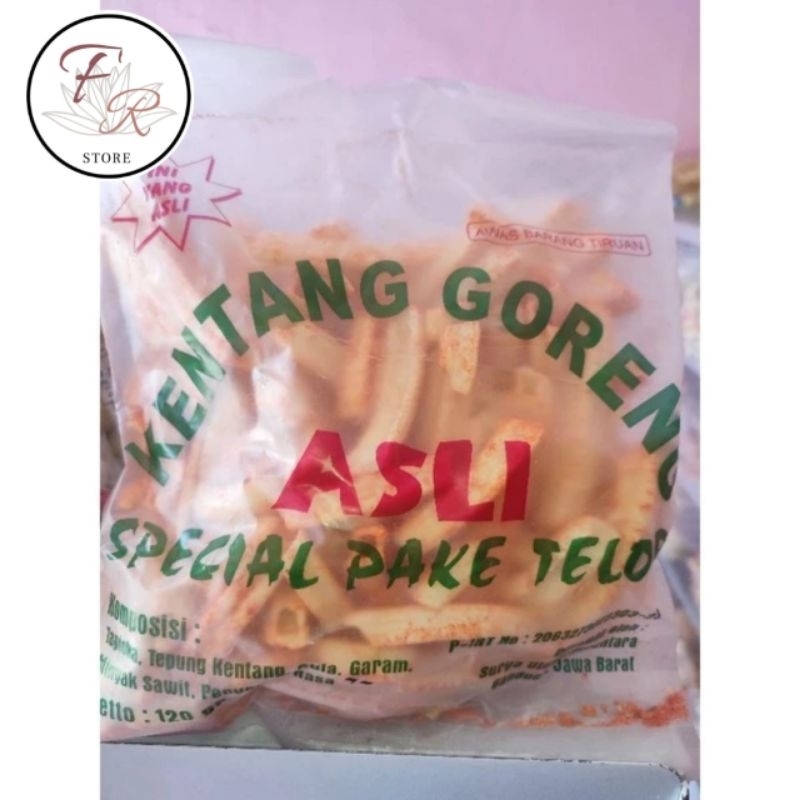

KENTANG GORENG ASLI PAKE TELOR POTATO