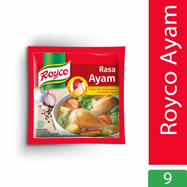 

ROYCO RASA AYAM - SAPI - 94GR - UMAMI SEASONING, MICIN, VETSIN