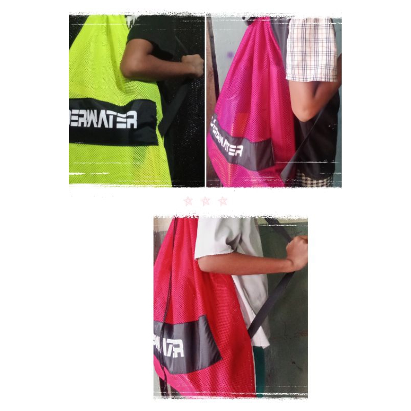 Tas Renang Jaring / Underwater Dry Mesh Bag