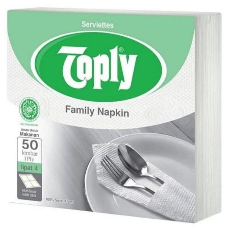 Tissue Napkin Toply | Tissue makan
