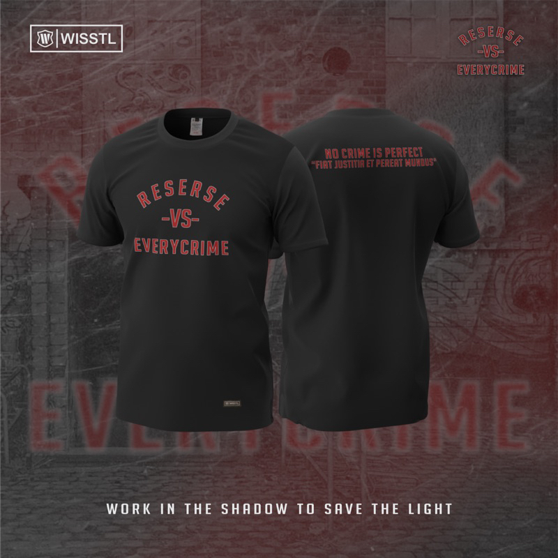 T-SHIRT: RESERSE VS EVERYCRIME