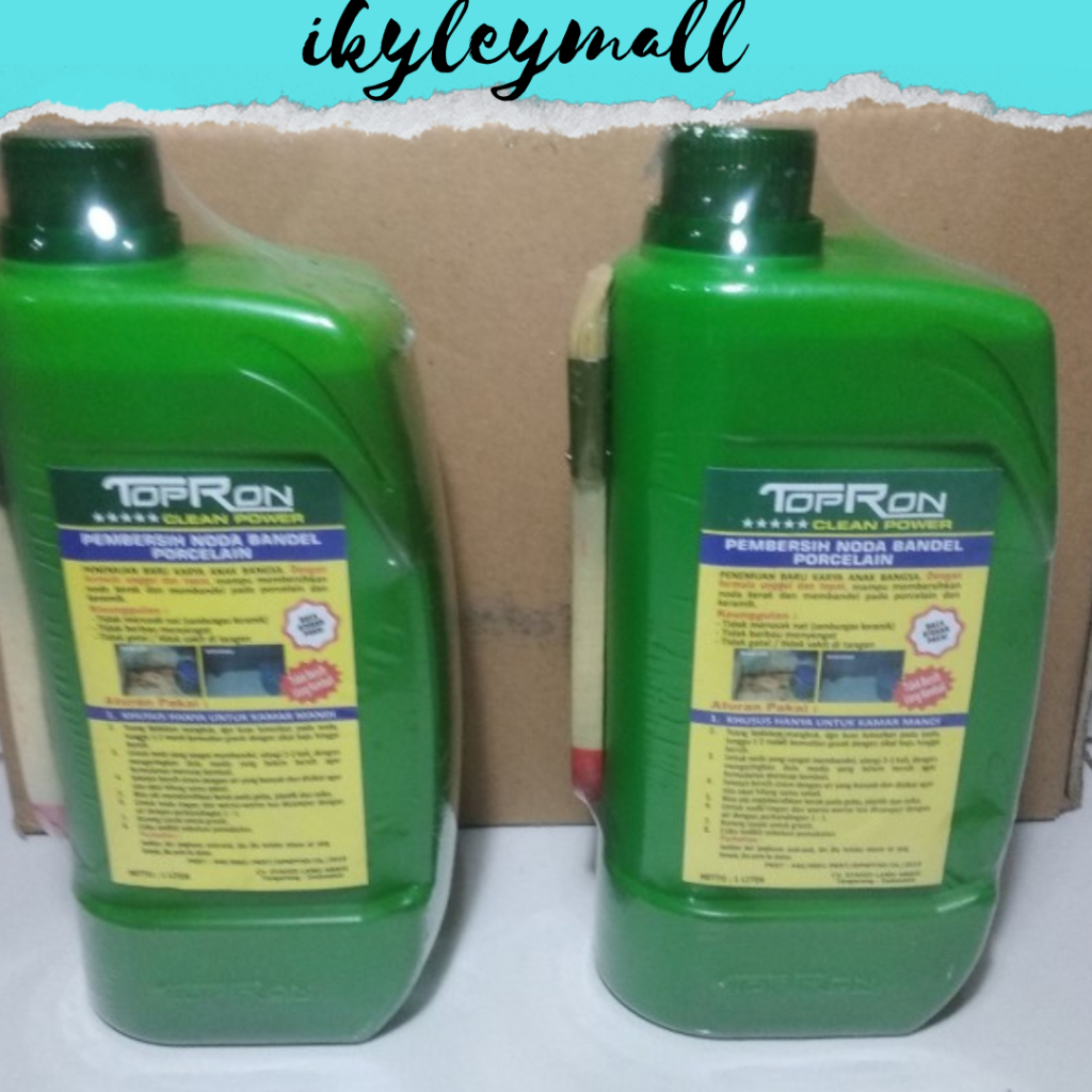 TOPRON PEMBERSIH KAMAR MANDI||TOPRON PEMBERSIH KERAMIK|Topron Pembersih Kamar Mandi