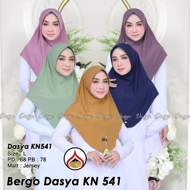HIJAB INSTAN BERGO DAILY L BY DASYA