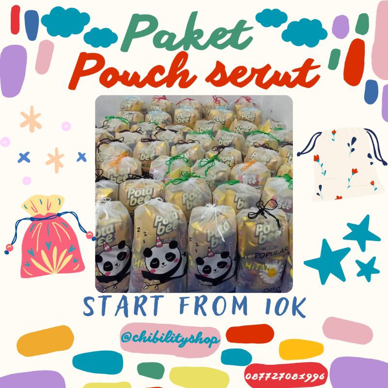 

SNACK POUCH/POUCH ULANG TAHUN/TENTENGAN ULANG TAHUN/HAMPERS