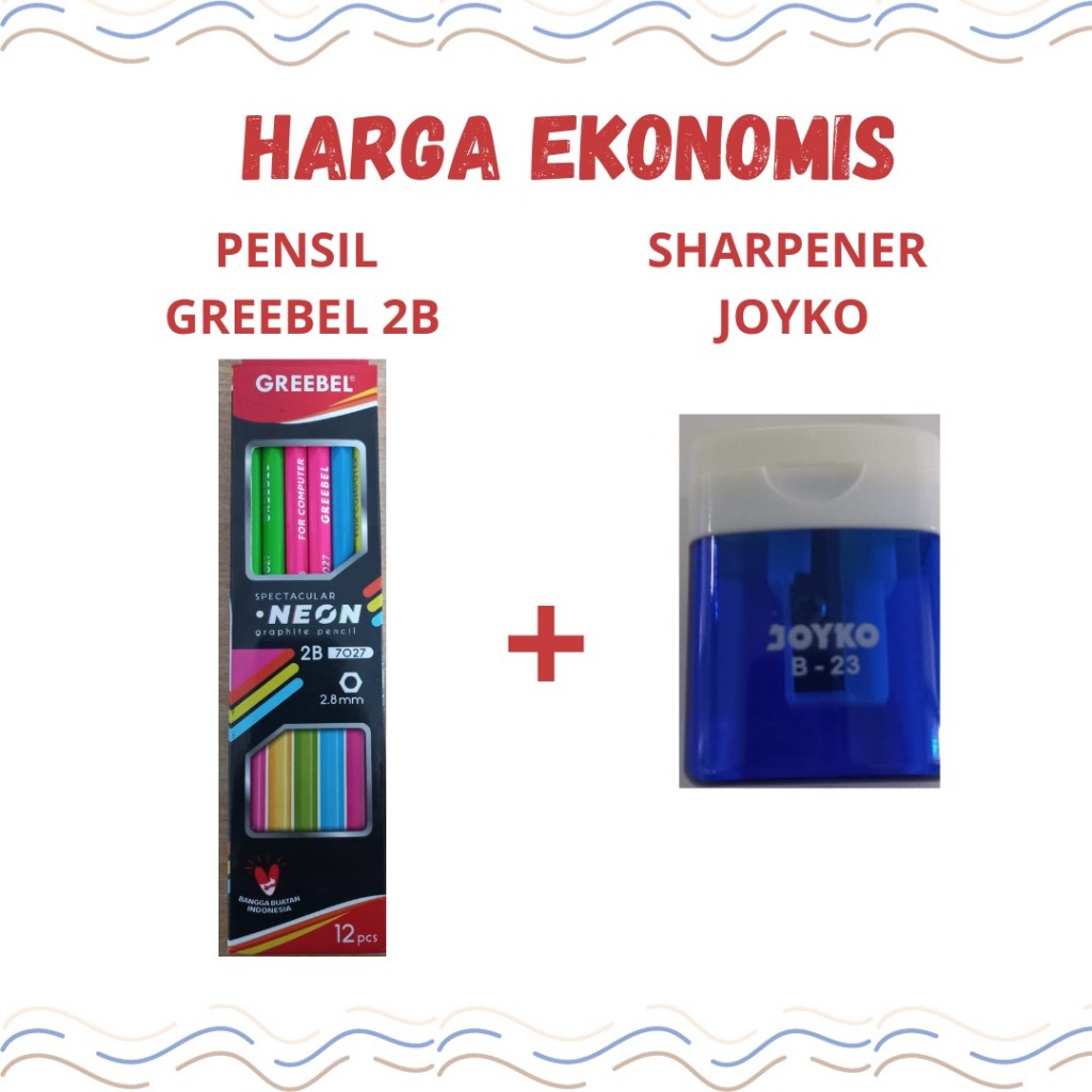

Pensil GREEBEL 2B 7027 / SET MURAH