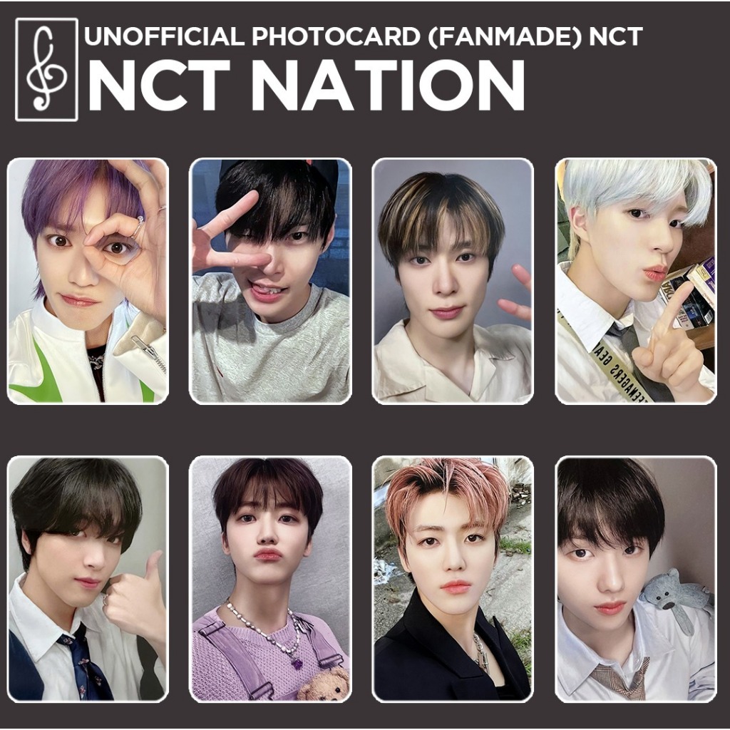 [REPLIKA NCT] NATION PHOTOCARD UNOFFICIAL