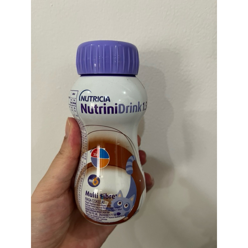 Nutrinidrink cokelat coklat susu tinggi kalori penambah berat badan anak (bb booster)