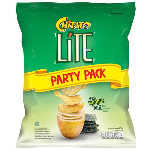 

Chitato Lite Rumput Laut 168 Gr ( Party pack )