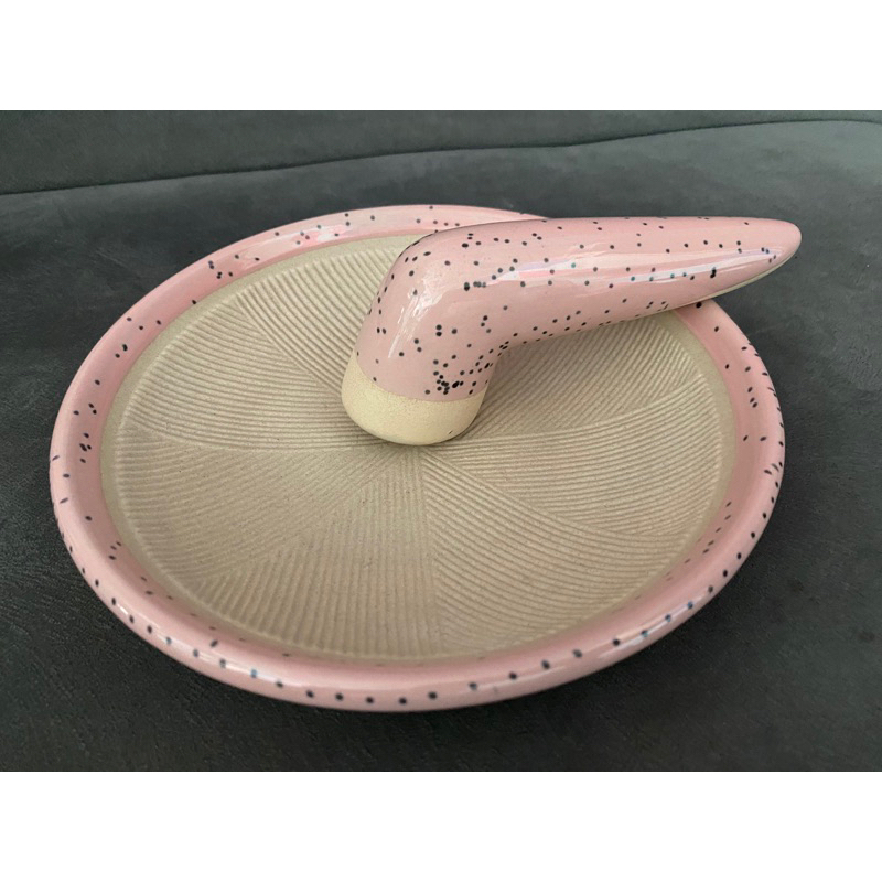 cobek keramik viral ulekan sambal