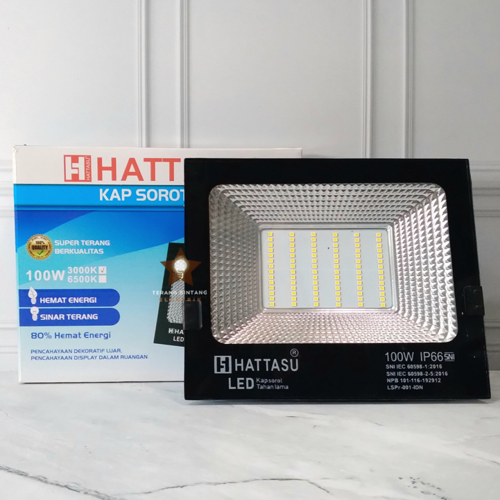 Lampu Sorot Led 100 watt Hattasu lampu tembak led 100 w outdoor super bright