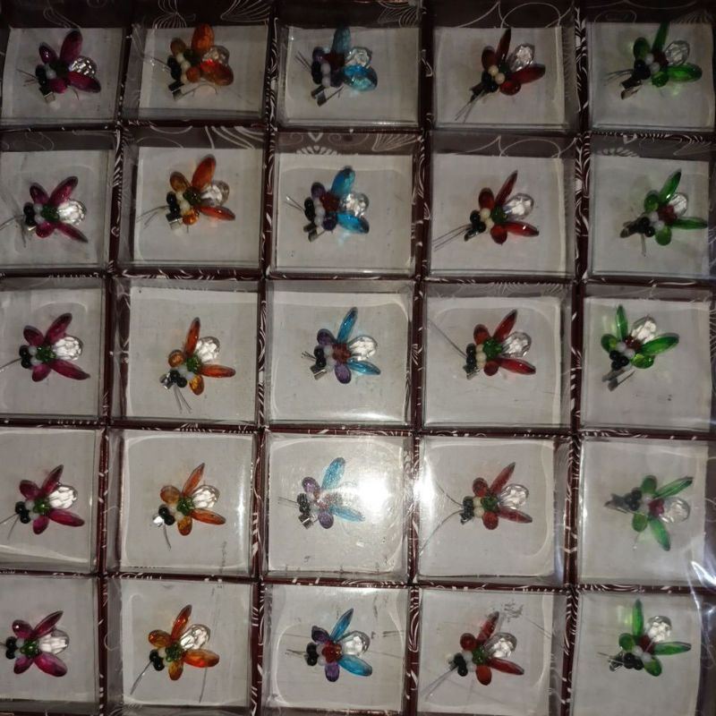 souvenir 100pc bros akrilik kumbang souvenir pernikahan