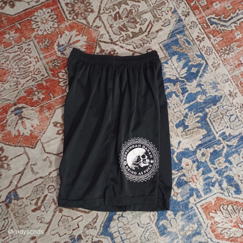 Celana Pendek Official Merchandise Bersimbah Darah Rilisan Arise Merch