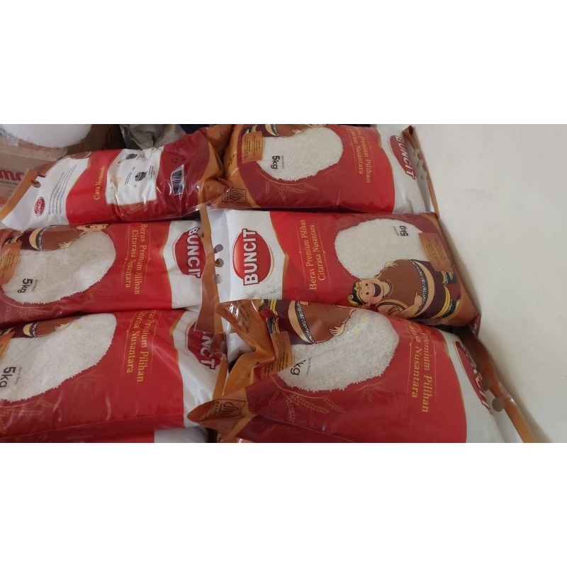 

Beras buncit 5kg
