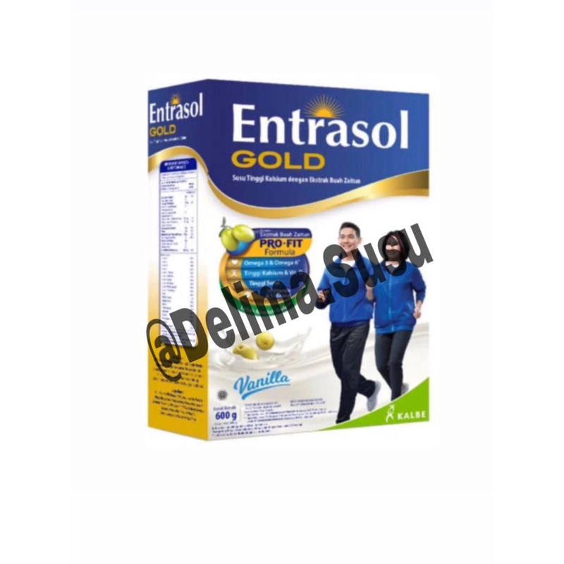 

ENTRASOL GOLD VANILA 580g 2SACHET