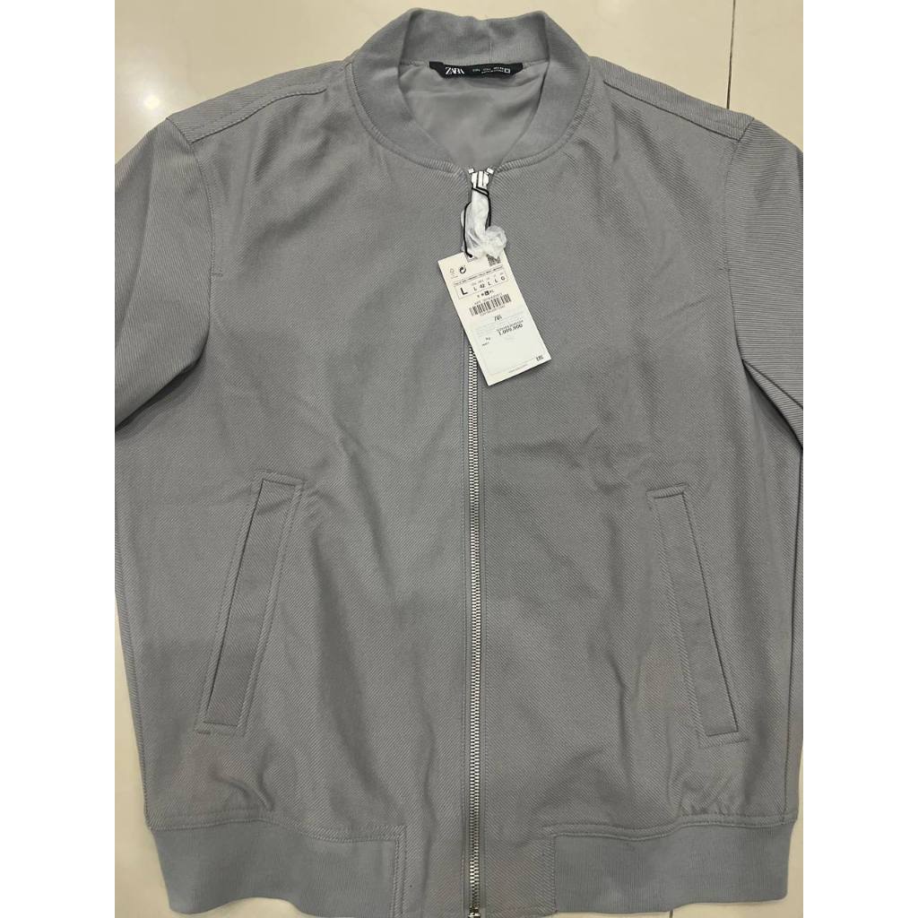 ZARA Jaket Abu new with tag ( NWT )