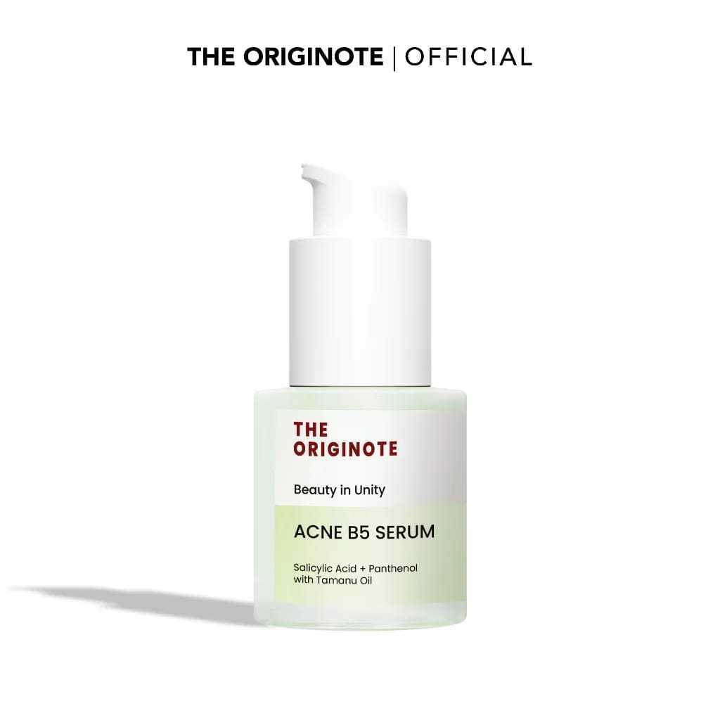 The originote Acne B5 Serum 20ml - Serum anti acne untuk mencegah jerawat dan perawatan wajah dengan