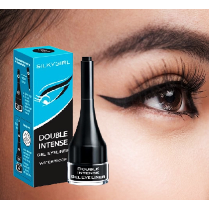 SILKY GIRL Double Intense Gel Eyeliner | Celak Mata Hitam Super Pekat
