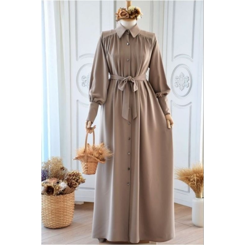 (PO) Gamis/ Dress HANIFAH premium fashion Muslimah
