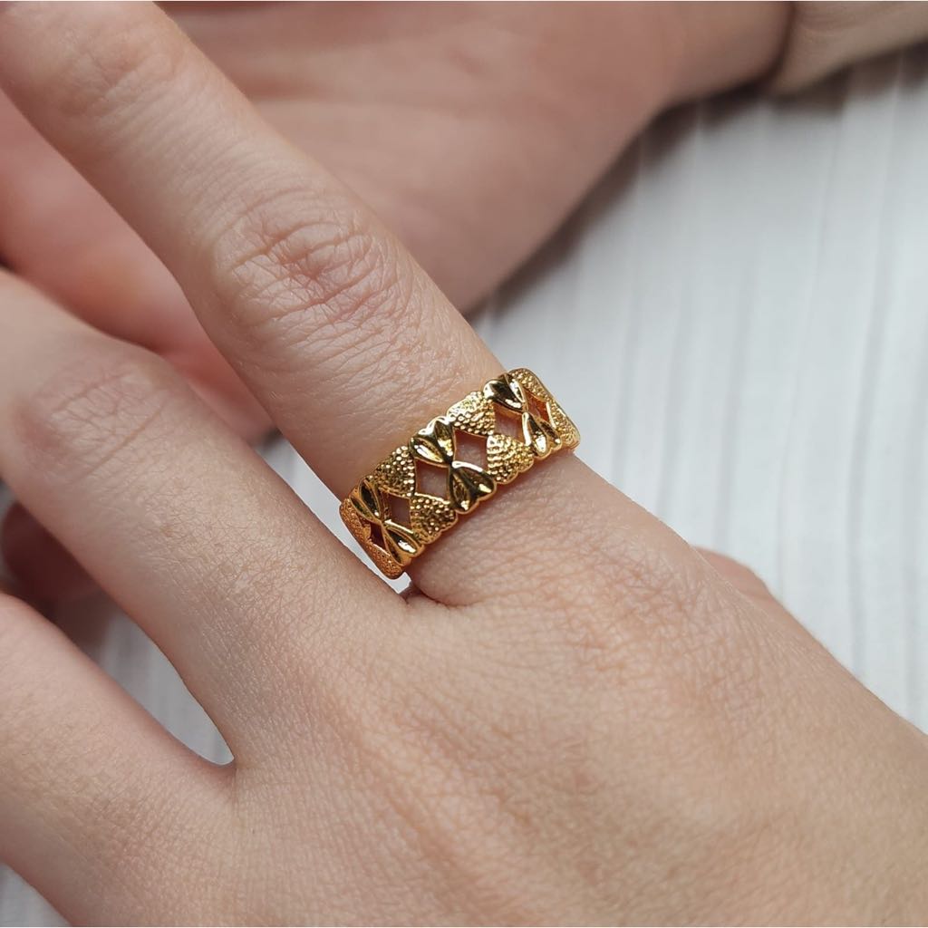 Cincin Opera Cincin Dewasa Emas Muda 1 Gram