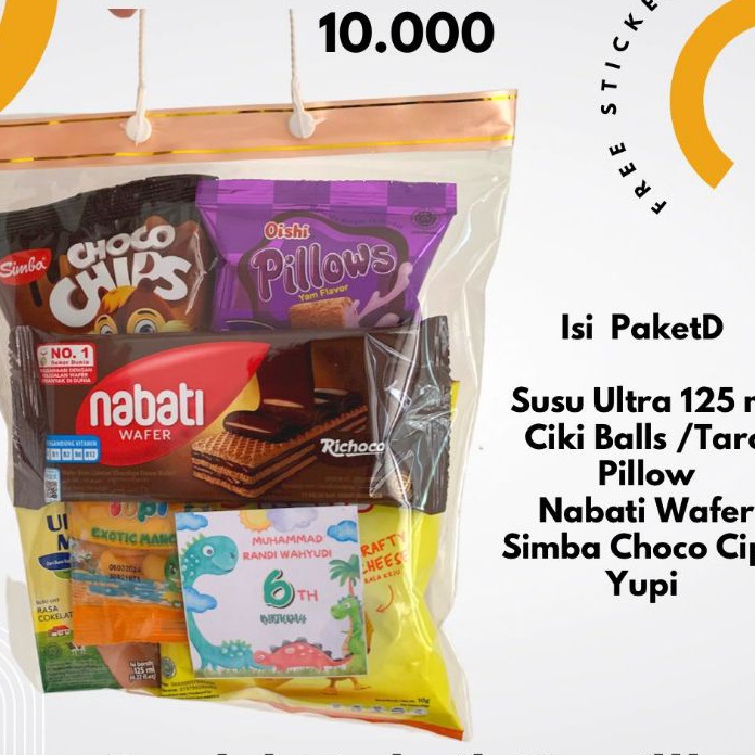

88 Hampers Ulang TahunPaket Ulang TahunSnack Ulang TahunBingkisan Snack Ultah Anak
