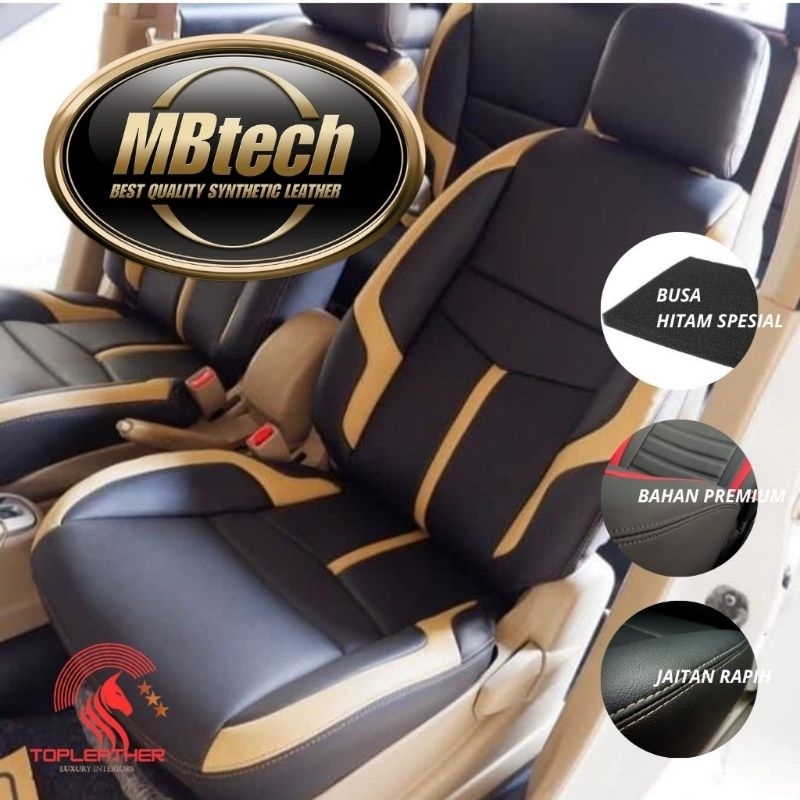 Sarung Jok Mobil bahan MB Tech Brio, jazz, yaris, agya, ayla, vios, honda city, H-RV, C-RV, Etios Va