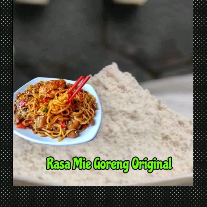 

BUMBU MIE GORENG INSTAN Rasa INDOMIE ( 1 KG ) Original, Rendang, Seblak, Kari, Lada hitam, Italy. HALAL. Untuk 200 porsi masakan