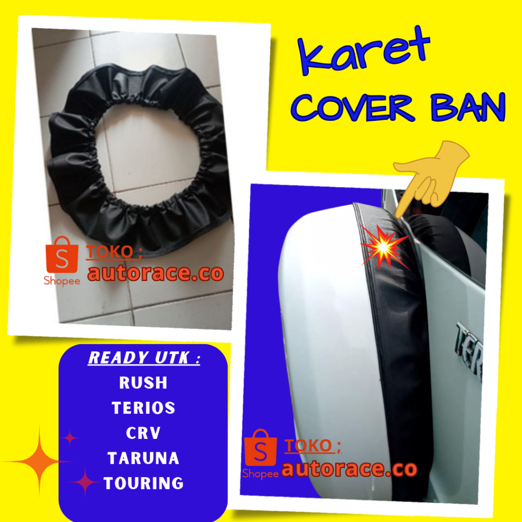 KARET COVERBAN TUTUP BAN SEREP TERIOS RUSH CRV GEN 2