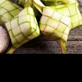cangkang ketupat wadah ketupat kosong