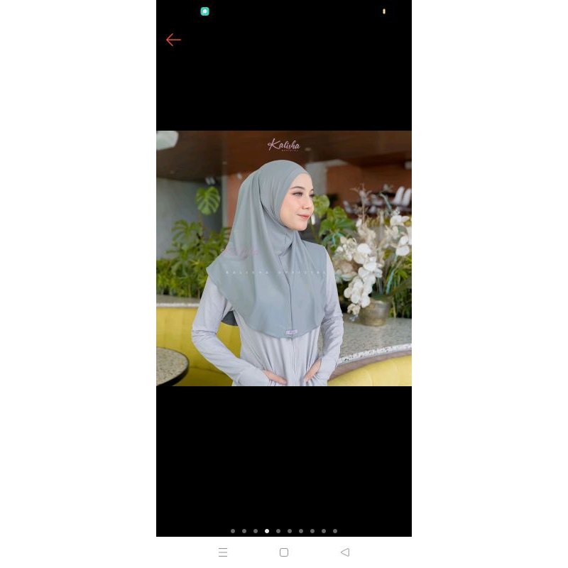 hijab sport tanpa pet