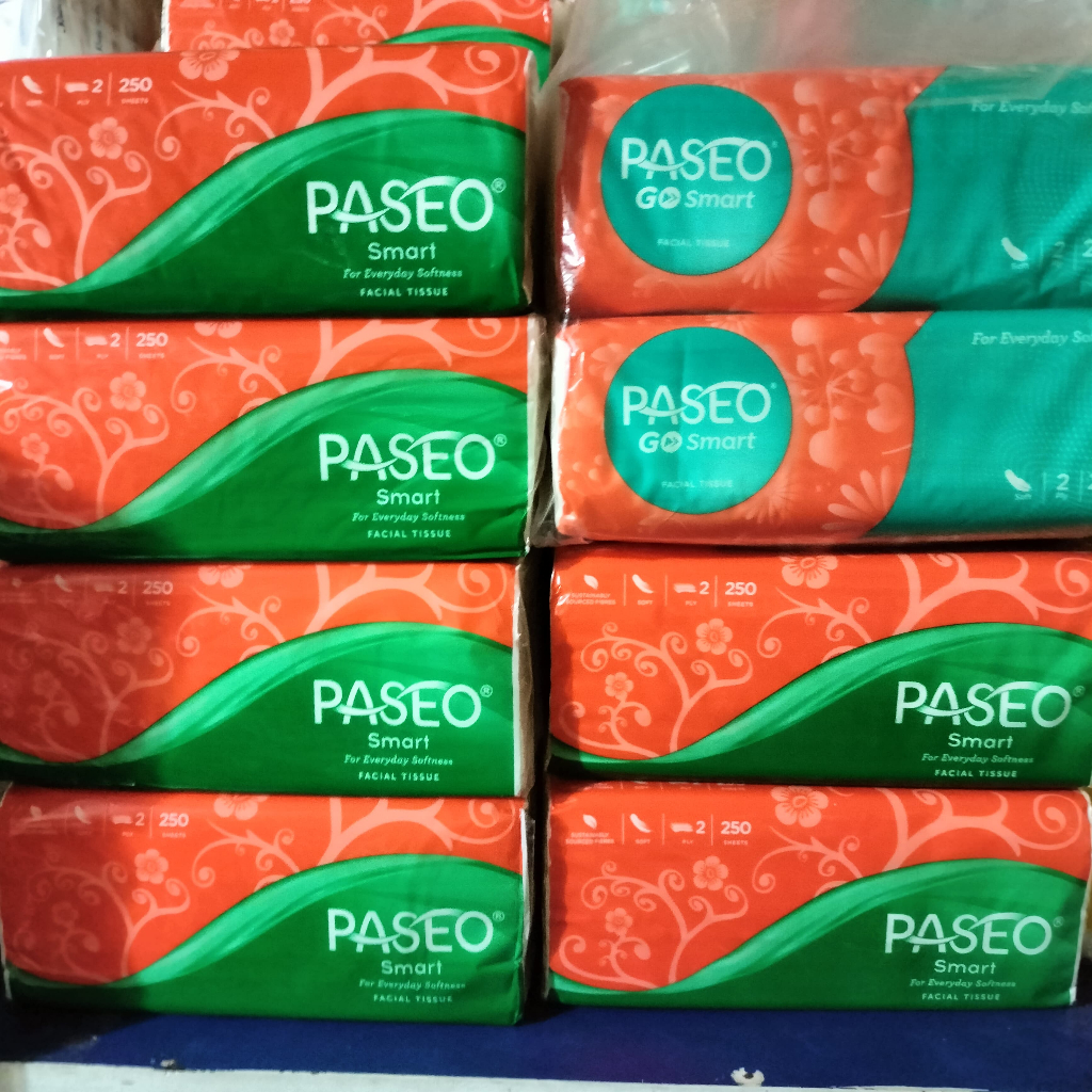 Tissue Passeo Smart 250 Sheet 2Ply/Tissue Kantoran/Tissue Mobil/Facial