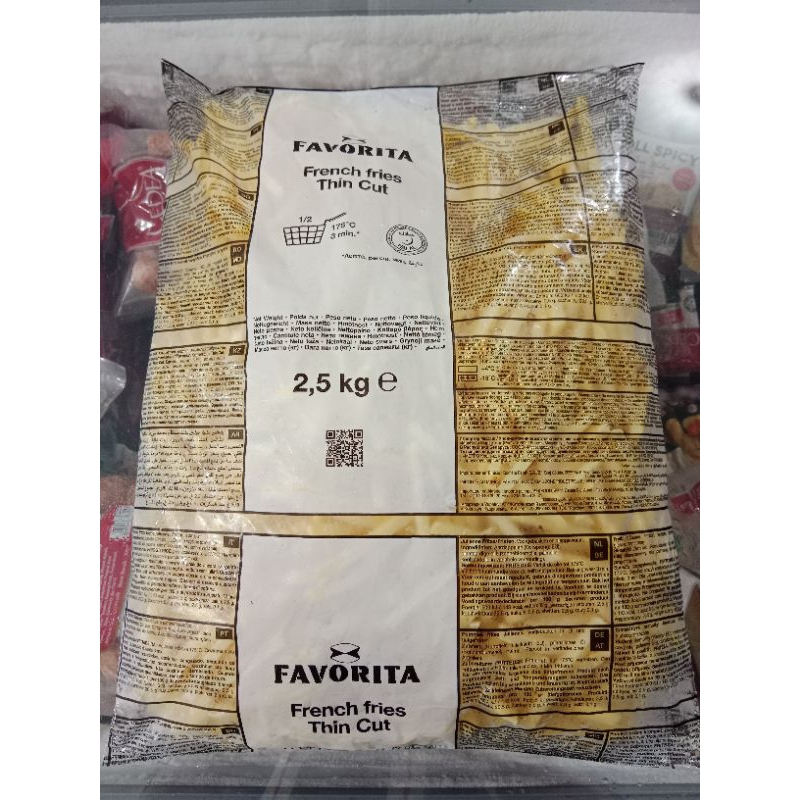 

kentang shoestring favorita 2,5 kg