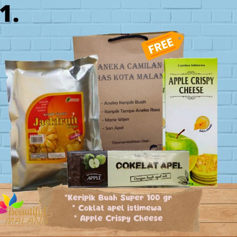 

BEST SELLER PAKET OLEH OLEH Malang Exlusive Free Tas