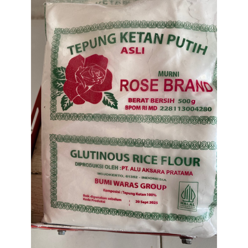 

tepung ketan putih rosebrand