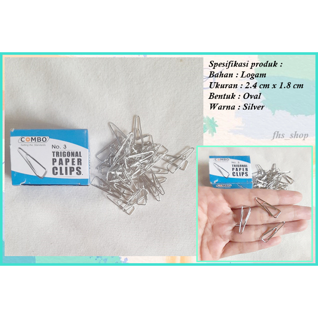 

Klip Kertas Penjepit Kertas Klip Kecil Klip Kertas Kecil Penjepit Kecil Kertas Paper Klip Combo No.3