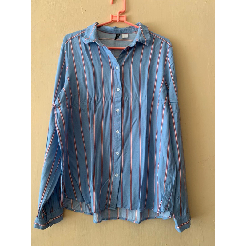 PL KEMEJA H&M ORIGINAL WANITA