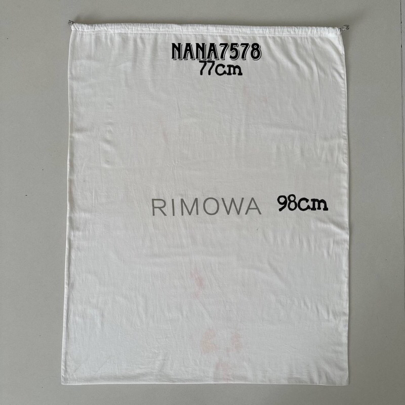 Rimowa dustbag dust bag koper luggage authentic