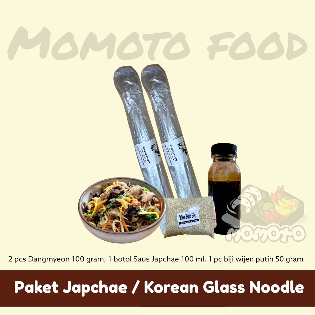 

Paket Japchae Set Korean Glass Noodle Soun Korea Instan