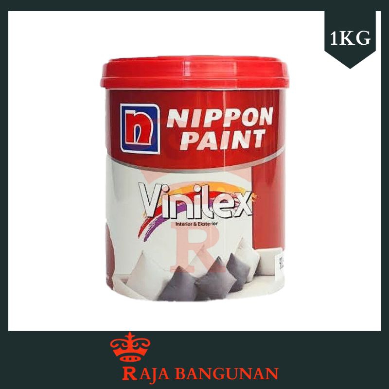 Cat Tembok Vinilex Nippon Paint Dinding Interior - 1Kg