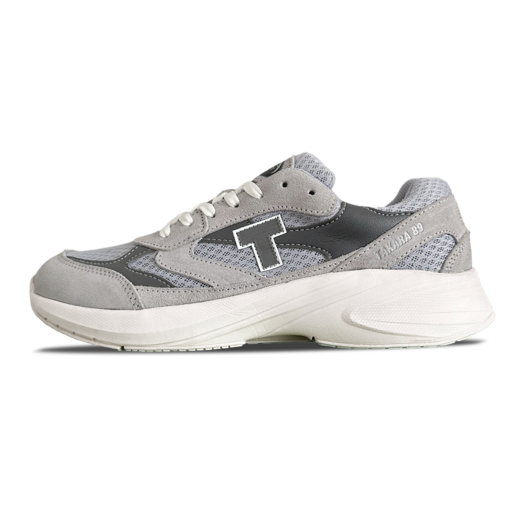 Thunderbear - Sepatu Sneakers Takara 89 Grey Stone