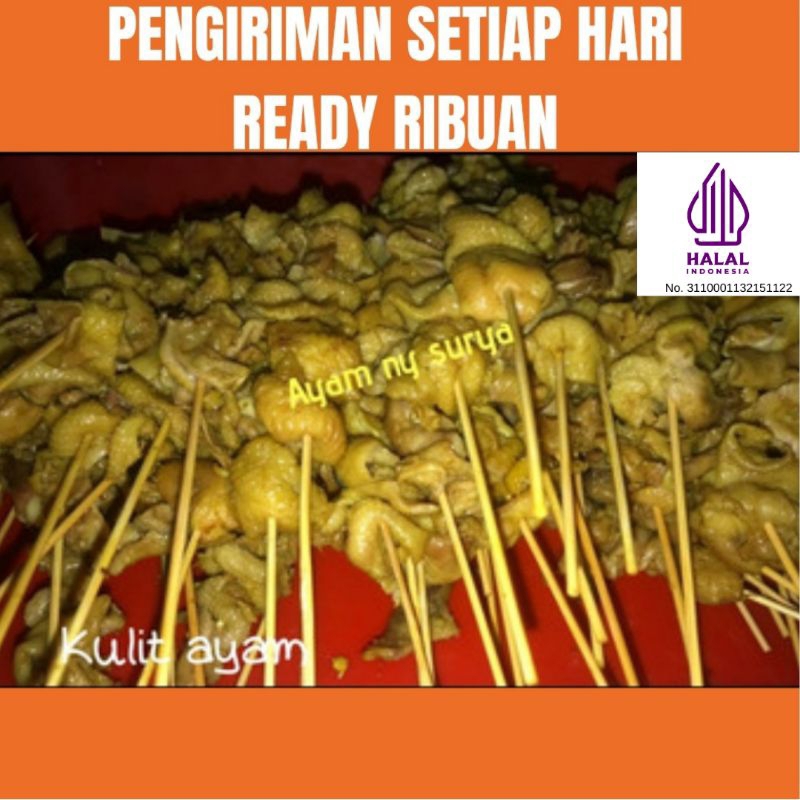 

Sate kulit bumbu kuning