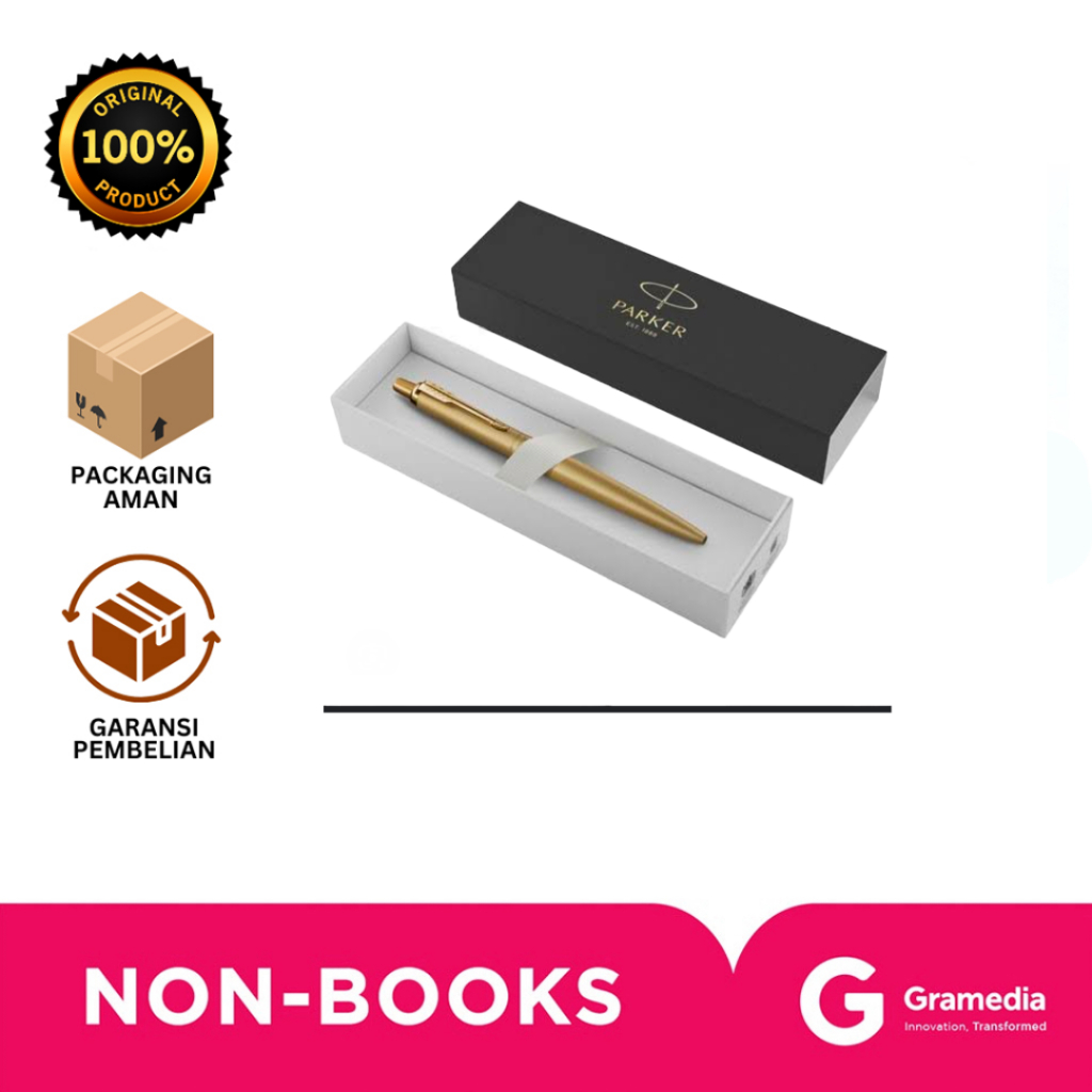 

Gramedia Bali - PARKER Jotter XL Pink Gold