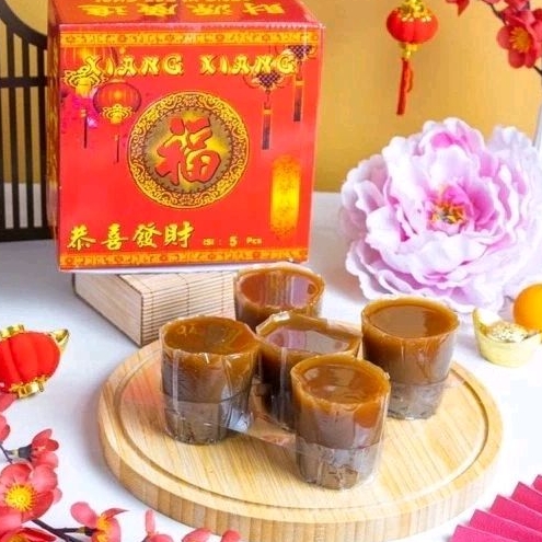 

Xiang xiang kue bakul keranjang Medan isi 5 pcs homemade industry kue parsel parcel hampers imlek sincia 500gr