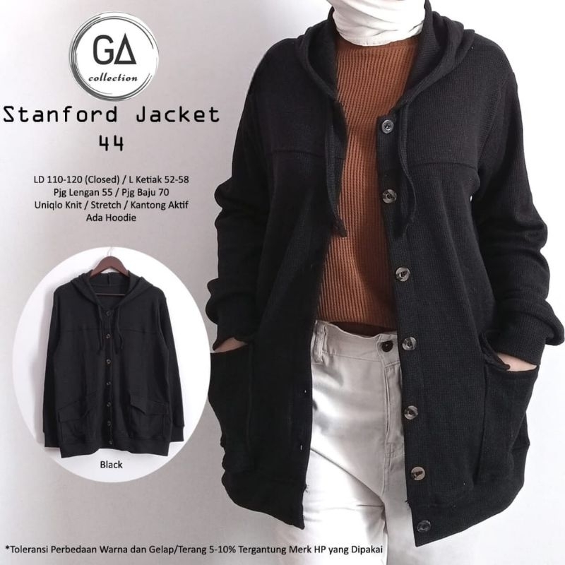 JAKET JUMBO/STANFORD JAKET 44/JAKET WANITA UNIQLO KNIT JUMBO LD 120 CM FIT XXL